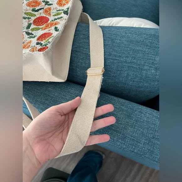 Sol and Mer Beaded Orange Tote from Marshall’s / TJ Maxx - Picture 8 of 8